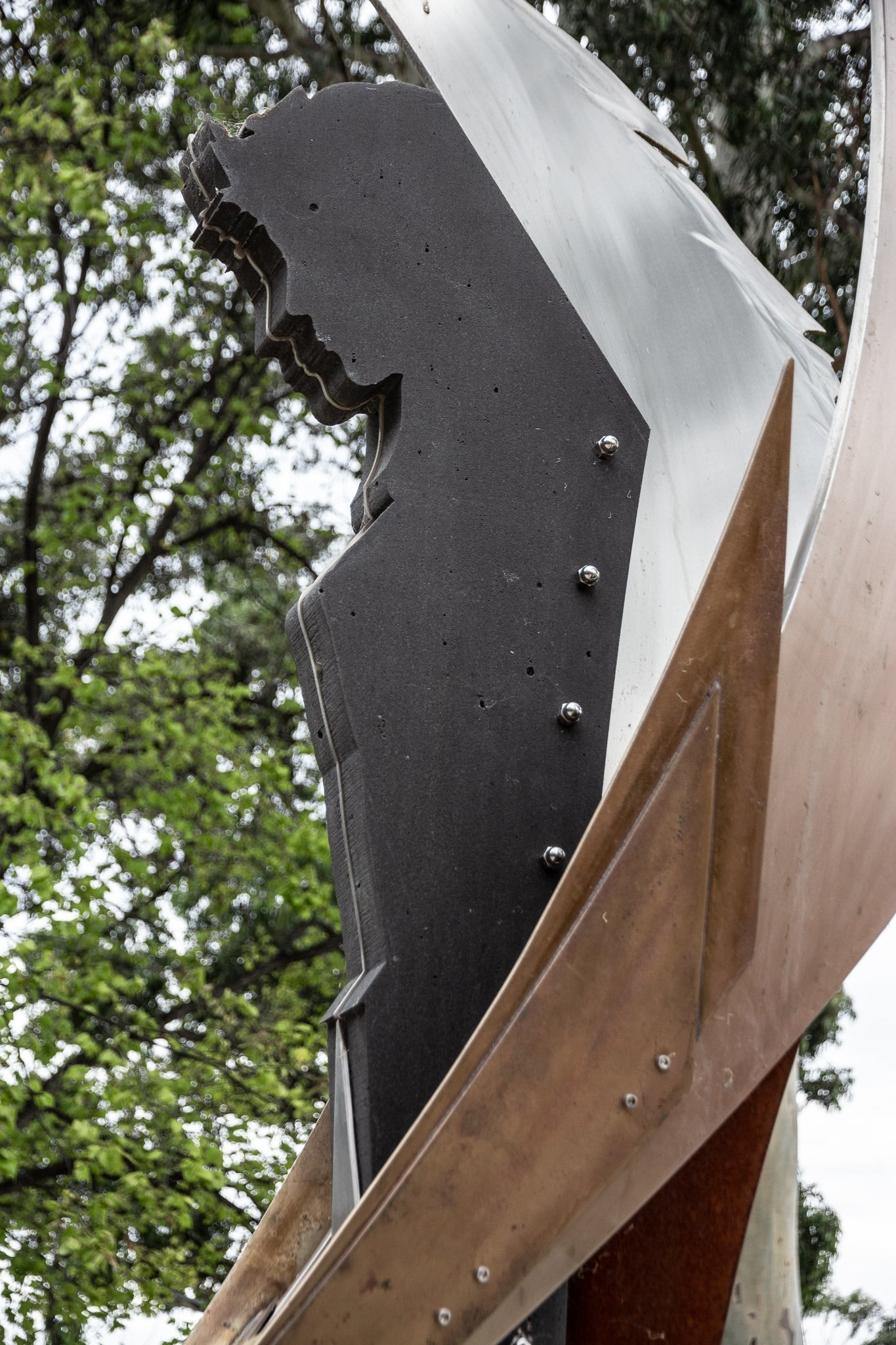 Angel Sculpture — view 4