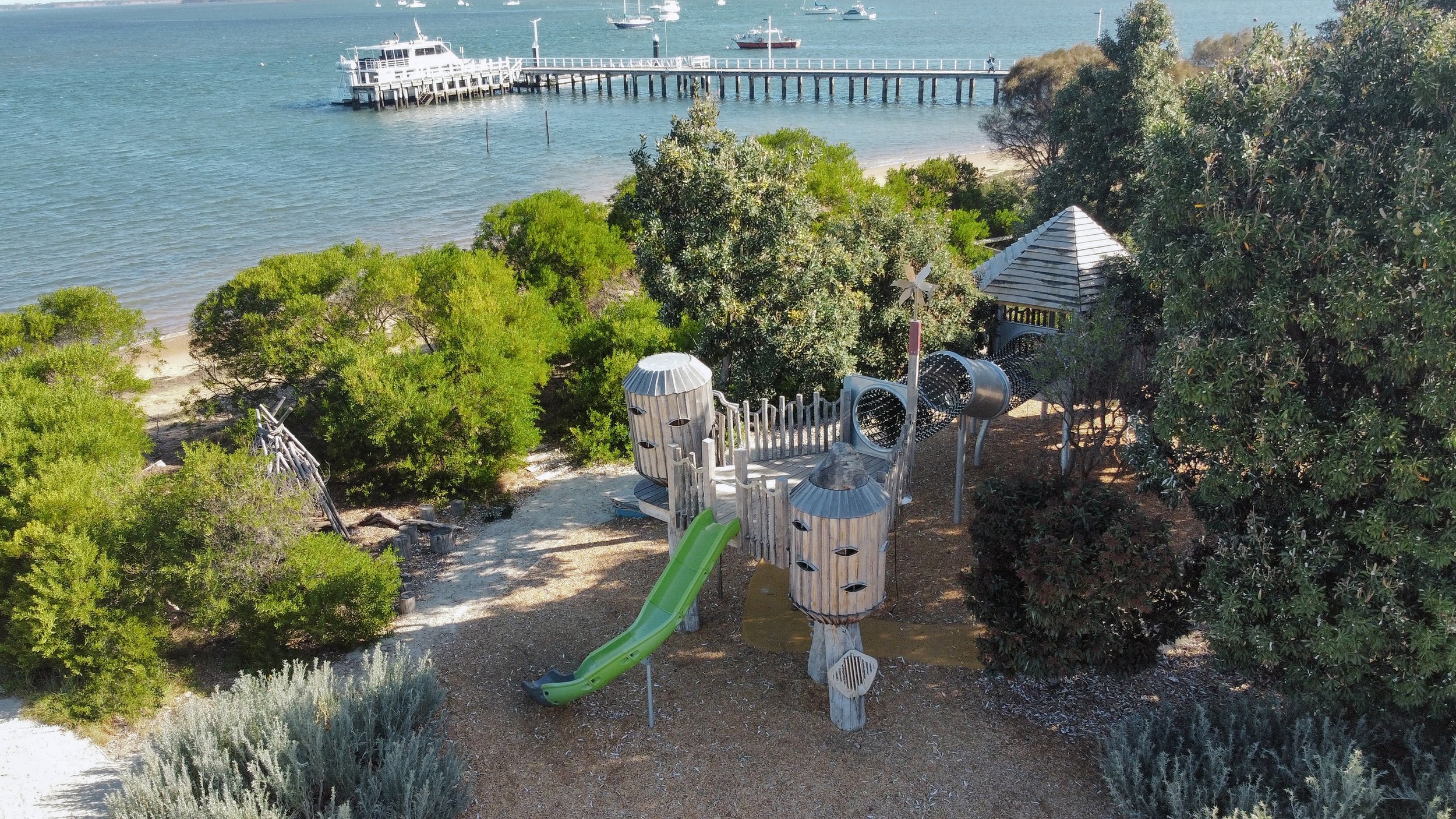 Rhyll Foreshore Playspace — view 5