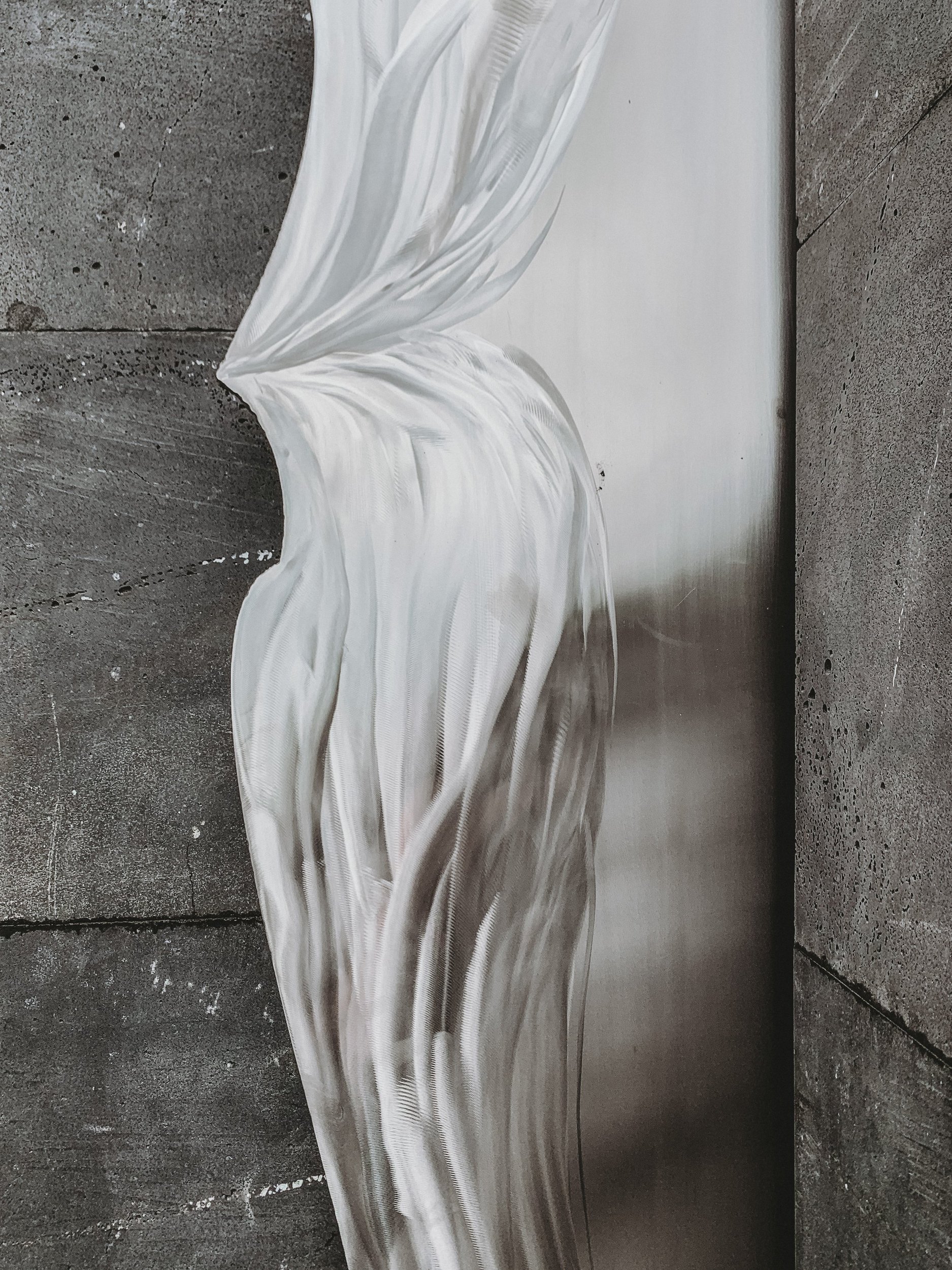 Flame & Bluestone Block Sculpture — view 4
