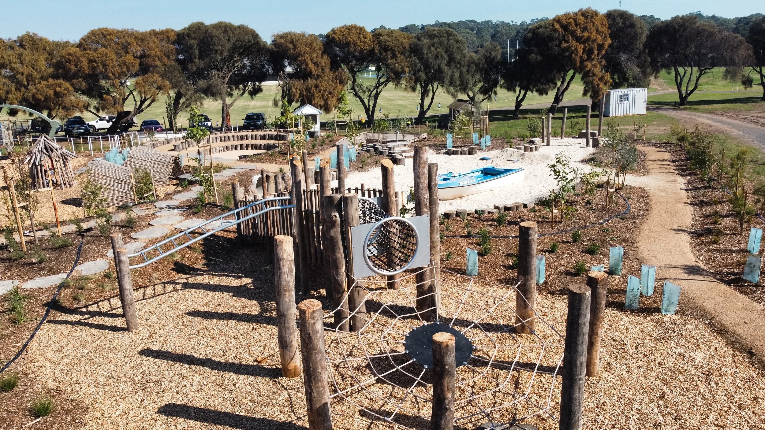 Newhaven College Junior Playspace, Rhyll — by Orchard